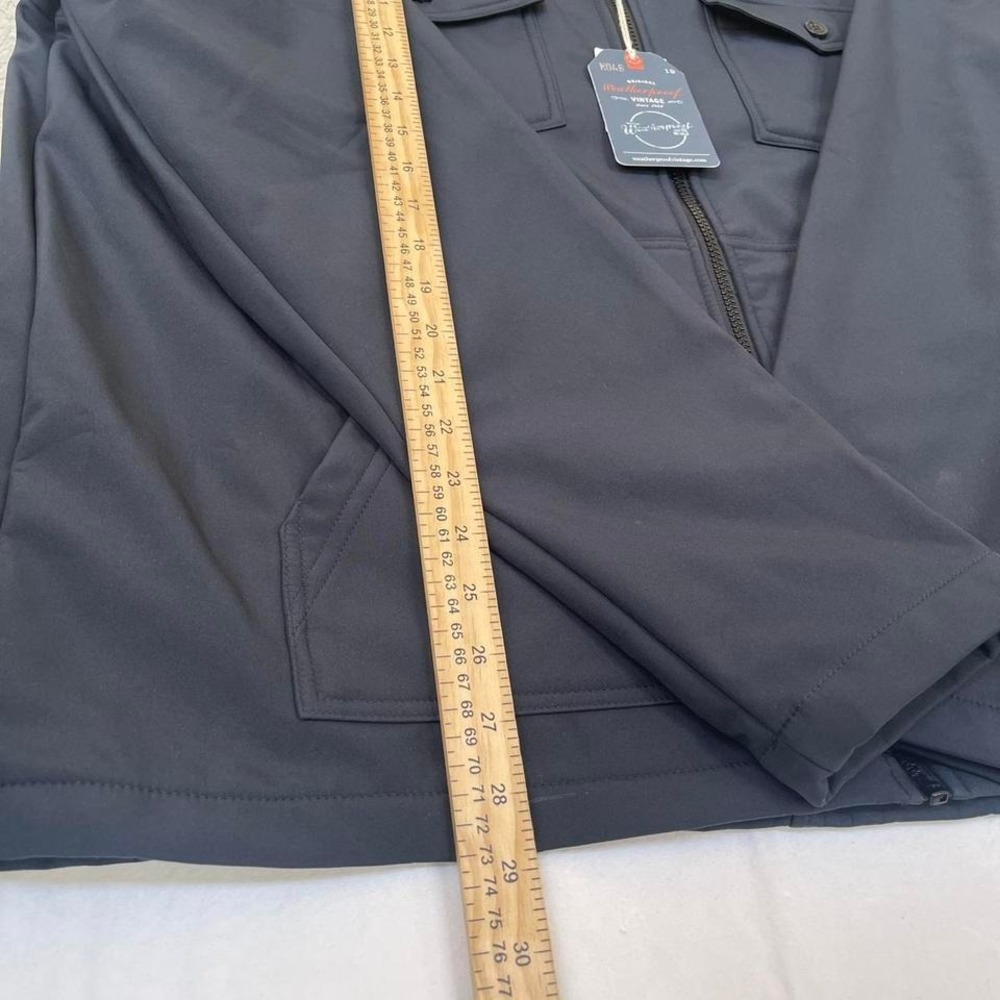 Weatherproof dark blue jacket - Picture 5 of 7